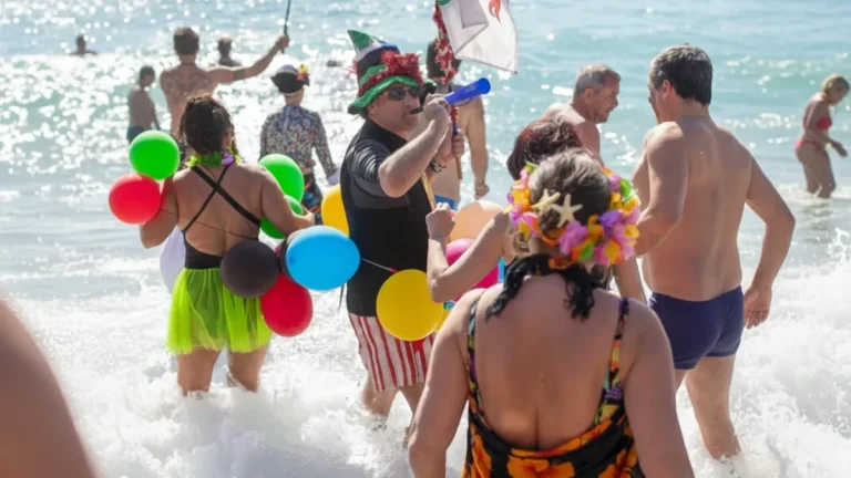 Dimanche 1er mars : tout Nice plonge dans la Méditerranée pour le Grand Bain du Carnaval