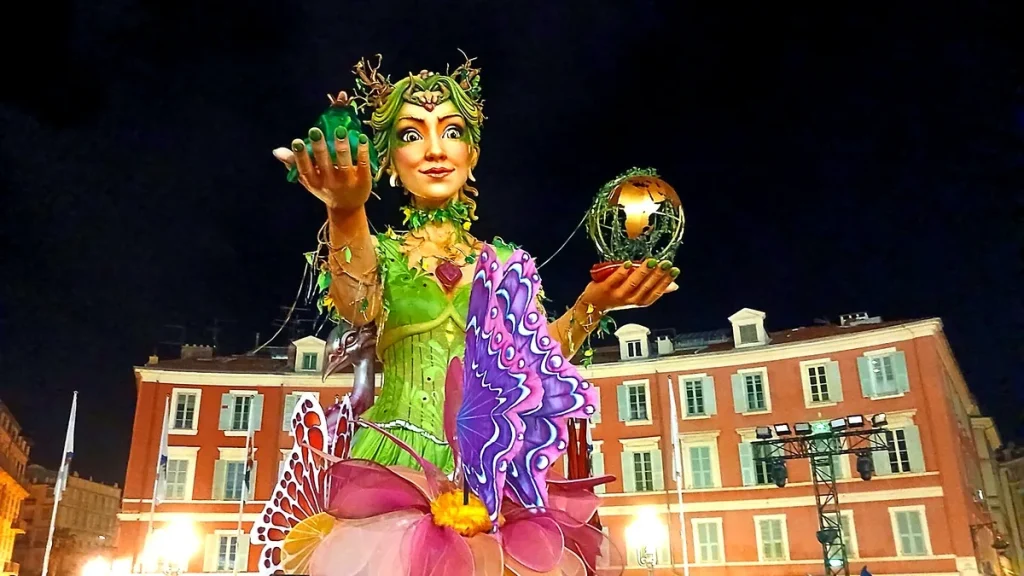 La Reine du Carnaval de Nice 2026, place Masséna