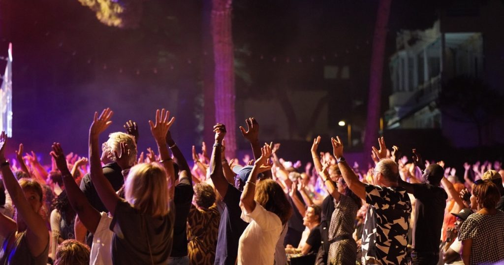 Public de Jazz à Juan Pinède Gould