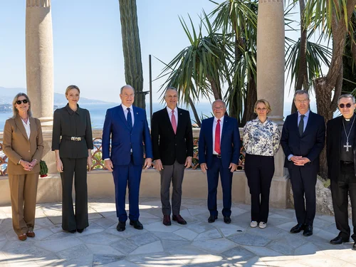 Cérémonie réouverture Jardin Exotique Monaco