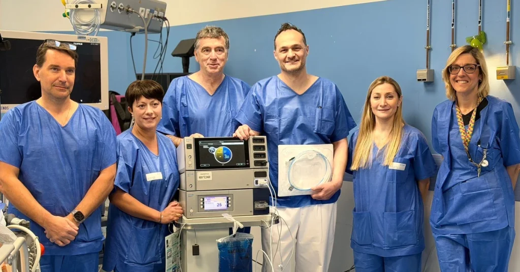 Equipe CHU de Nice premiere nationale obesite endoscopie 2026