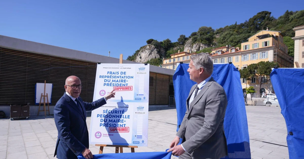 Ciotti dévoile la suppression de ses frais de représentation et de sa sécurité personnelle