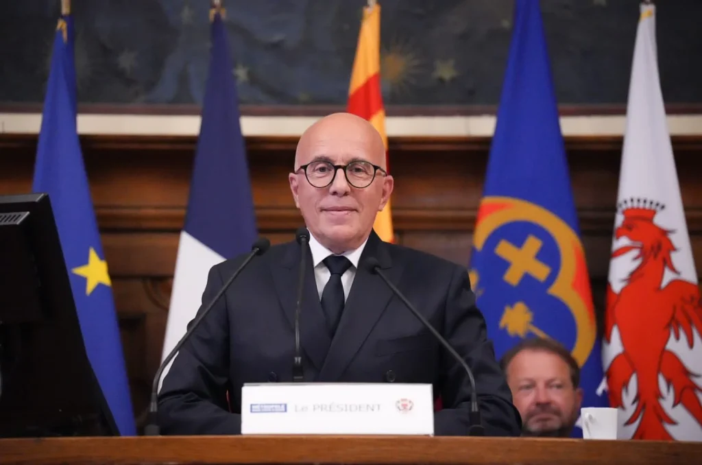 Éric Ciotti élu président de la Métropole Nice Côte d Azur