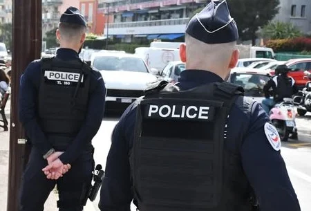 Contrôle de police à Nice - Photo Police Nationale des Alpes-Maritimes