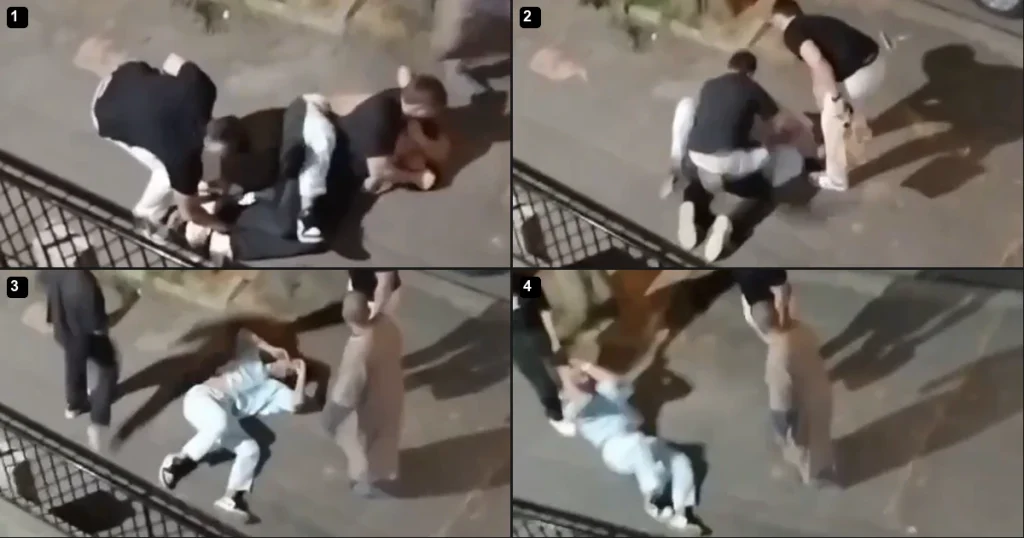 Captures video de l'agression de CRS dans le quartier de l'Ariane a Nice