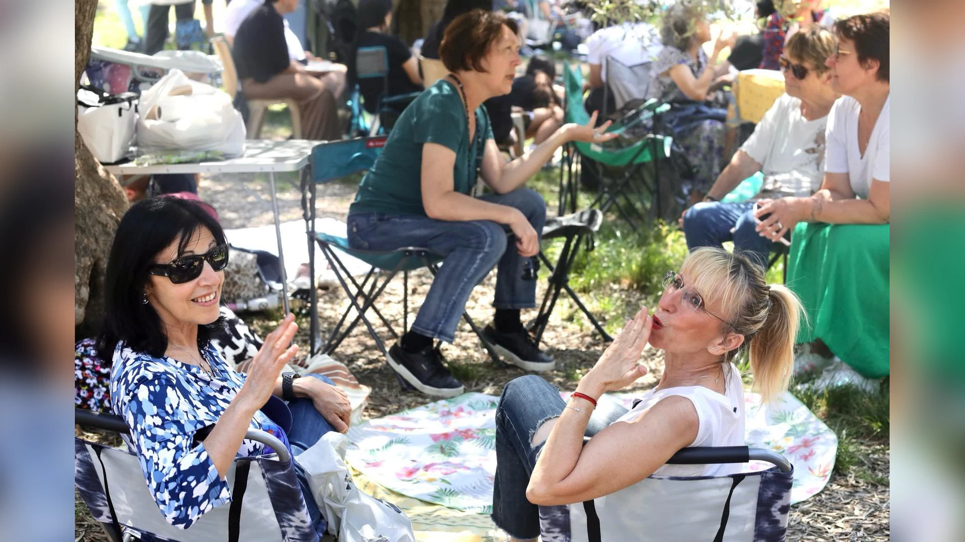 Ambiance familiale aux Arènes de Cimiez pour la Fête des Mai