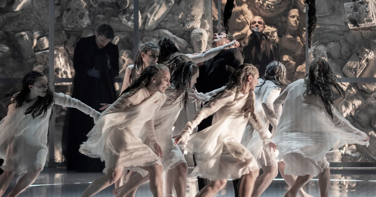 Le Villi de Puccini - danseuses esprits vengeurs Opera Nice