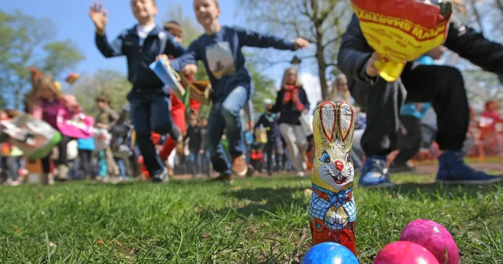 Chasse aux œufs de Pâques au Parc Phoenix de Nice