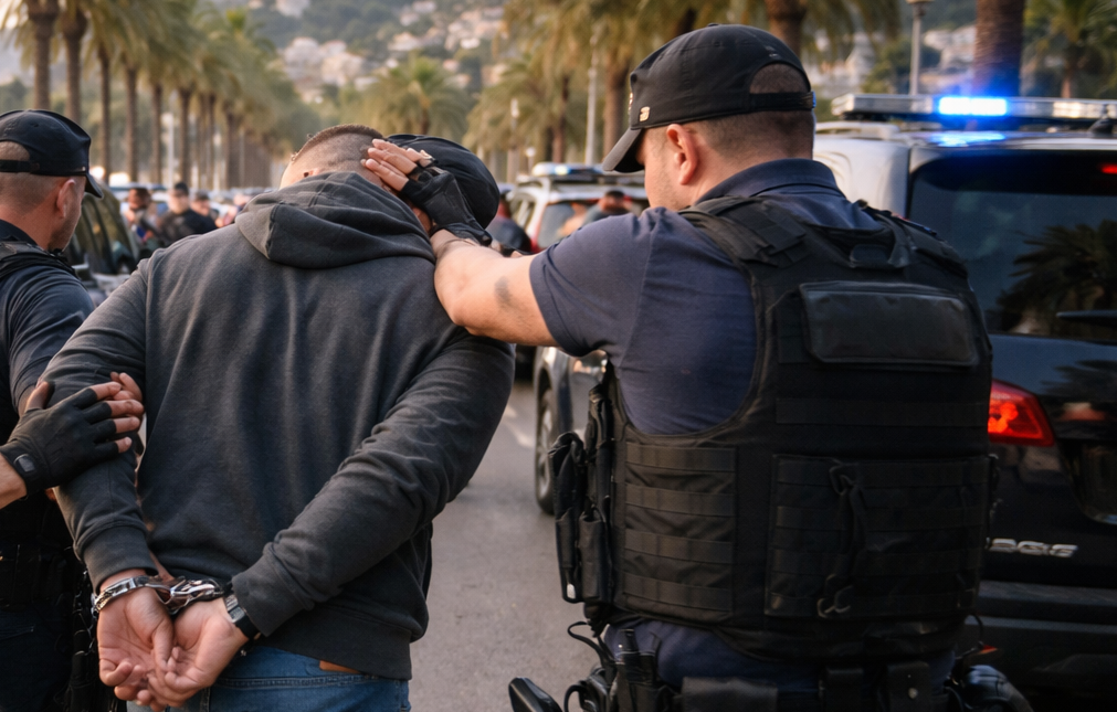Interpellation par la police à Nice - illustration