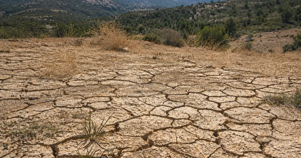 Sol craquele secheresse Alpes-Maritimes 2026