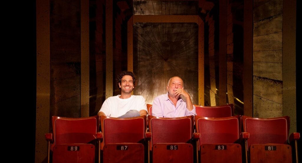 Berléand et Boublil opposés sur un texte de Ruquier à Anthéa : la mise en abyme du théâtre