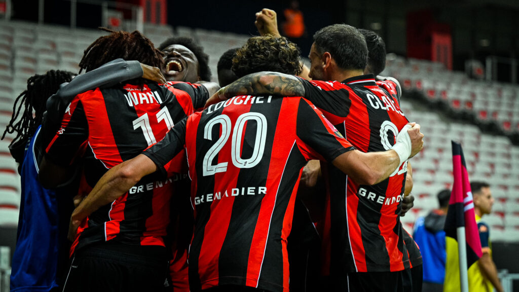 L&rsquo;OGC Nice est sauvée !  4-1 face à Saint – Étienne