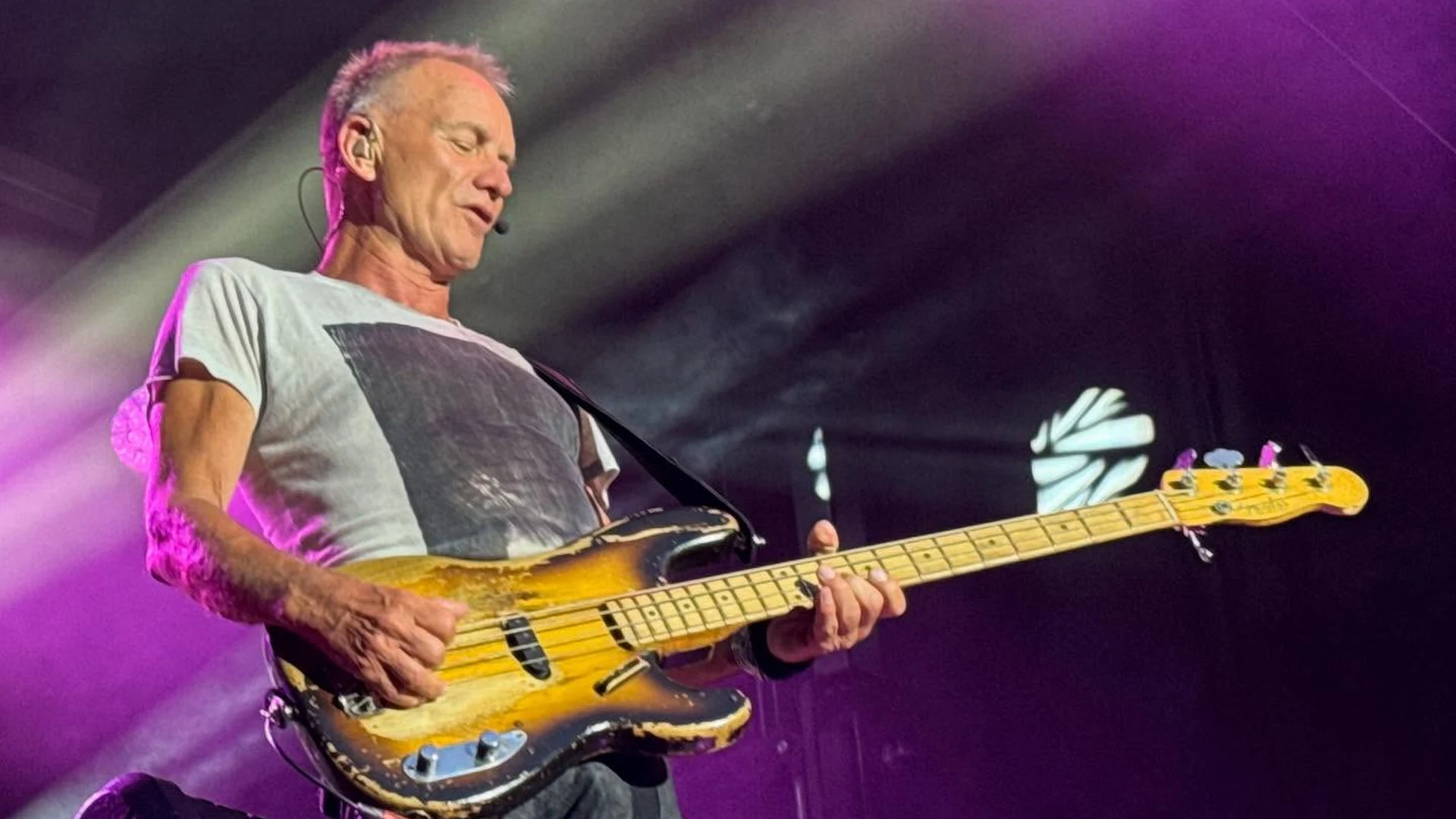 Sting en concert, tête d'affiche du Nice Jazz Fest 2026