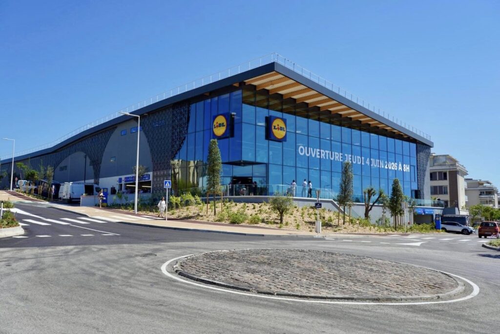 Un nouveau Lidl ouvre demain à Antibes (et il ne ressemble pas aux autres)