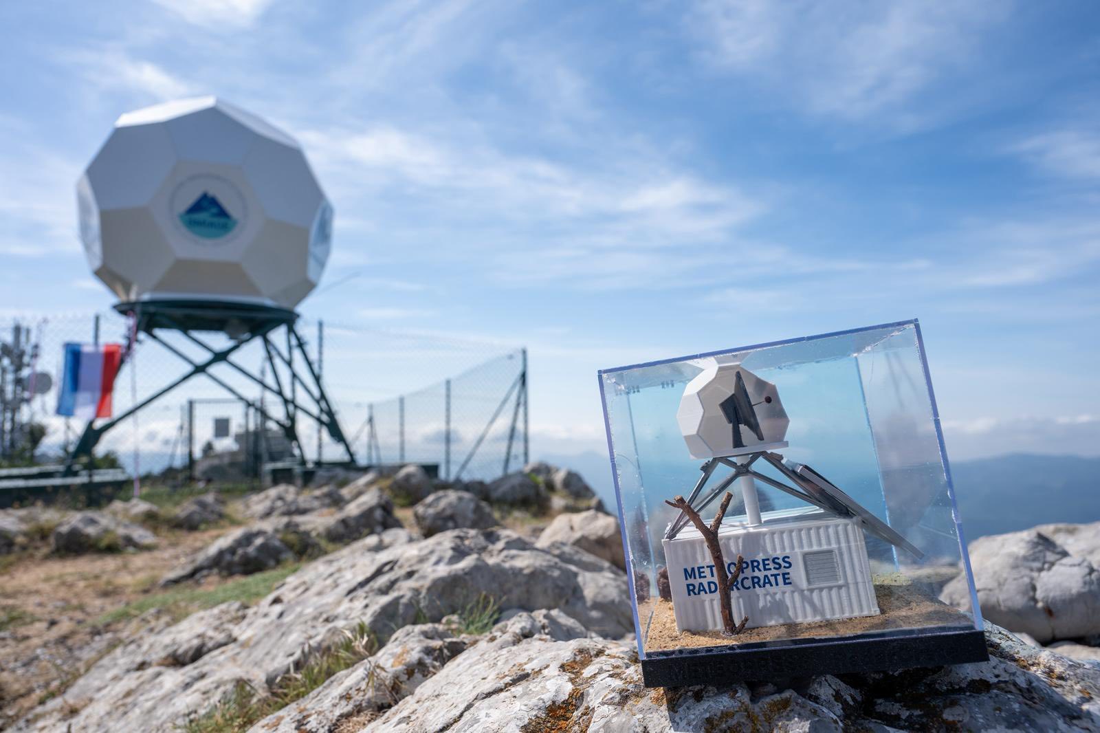 Un nouveau radar géant veille sur le ciel des Alpes-Maritimes