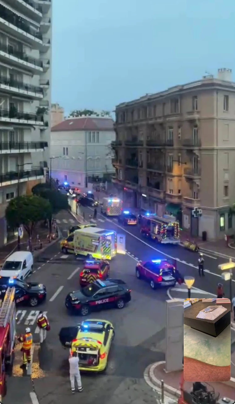 Déploiement de secours à Monaco