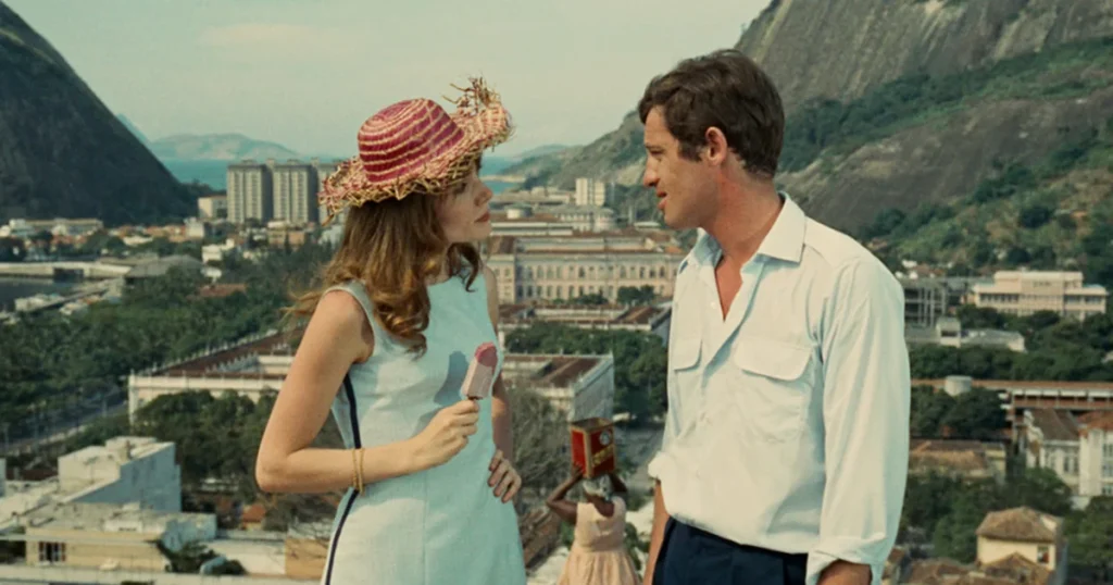Belmondo sur le port de Nice
