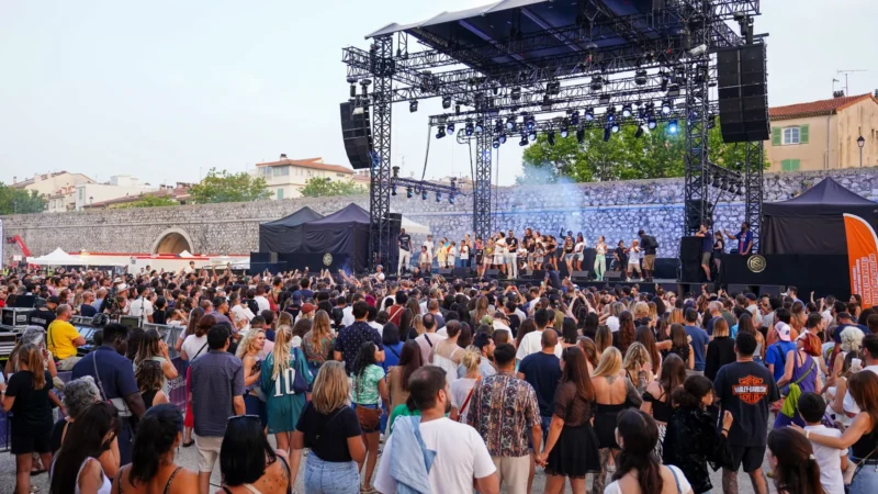Nuits Carrées : 20 ans de concerts à Antibes… et dimanche, c’est gratuit