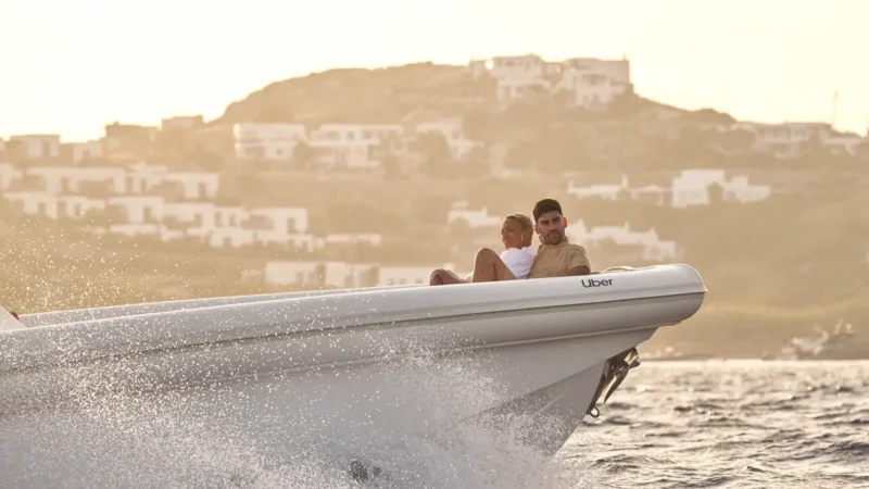 Uber lance la location de bateaux à Nice et Cannes