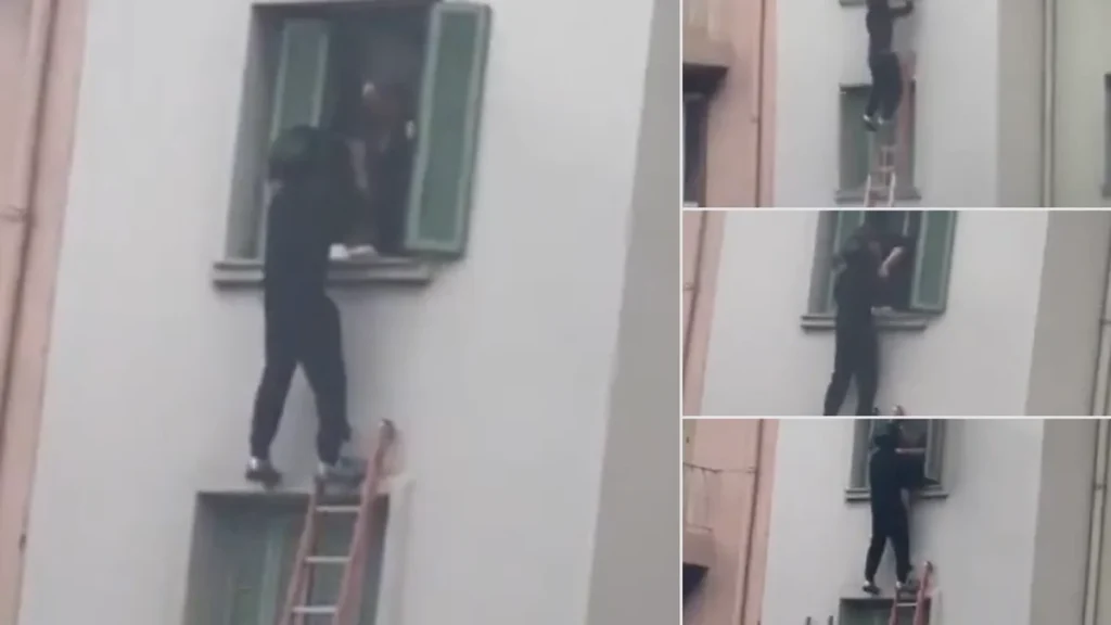 Nice : un agent de la FRAP sauve une habitante d’un immeuble en feu