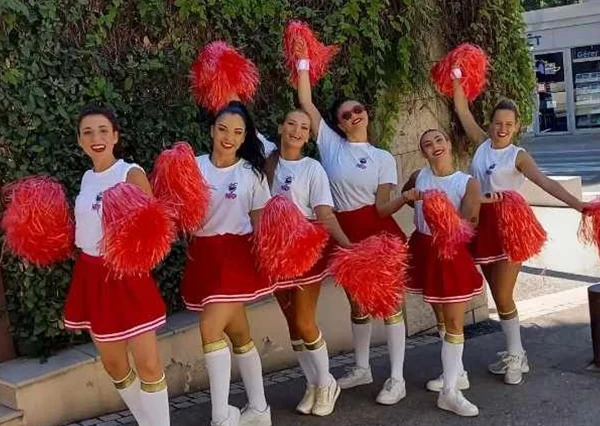 Cheerleaders Independence Day Nice