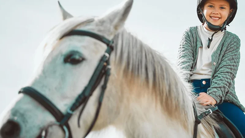 Courses au trot et animations pour les enfants à Cagnes