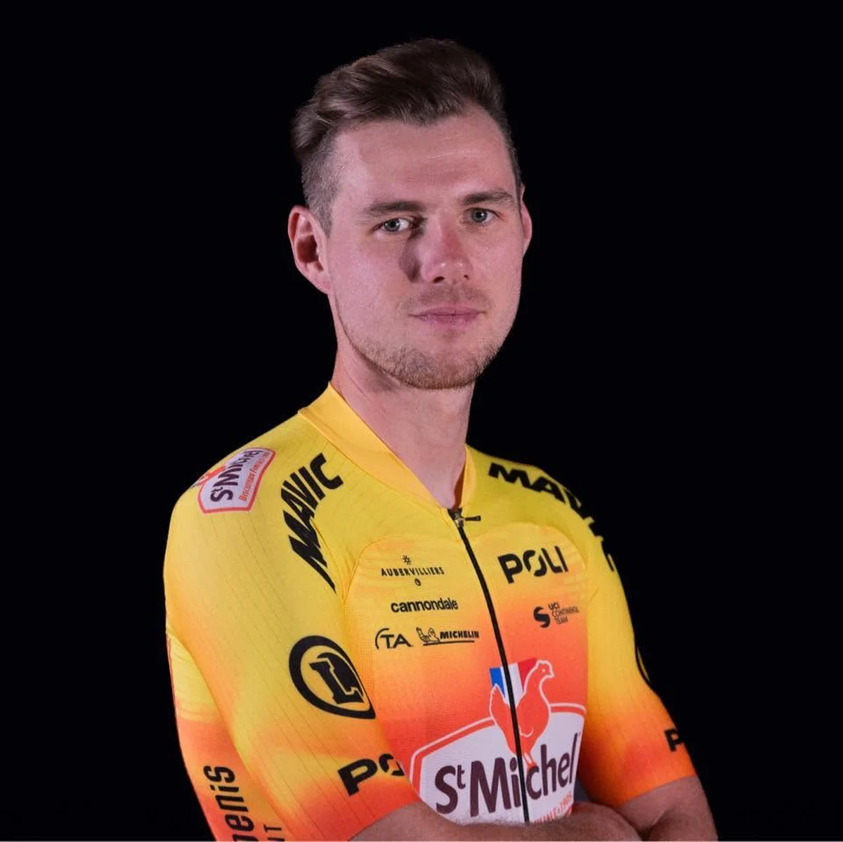 Jeremy Lecroq, coureur de l'equipe Saint-Michel - Preference Home - Auber 93