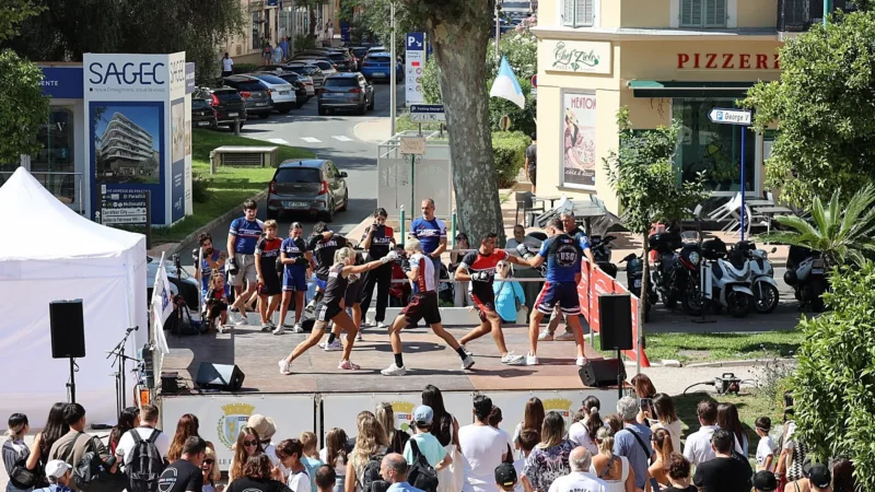 À Menton, 168 stands et un podium qui enchaîne toutes les 20 minutes
