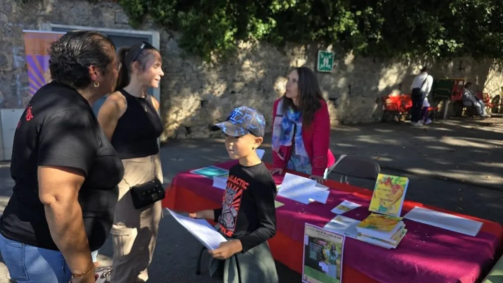 Levens : 40 auteurs au jardin public, à une heure de bus de Nice