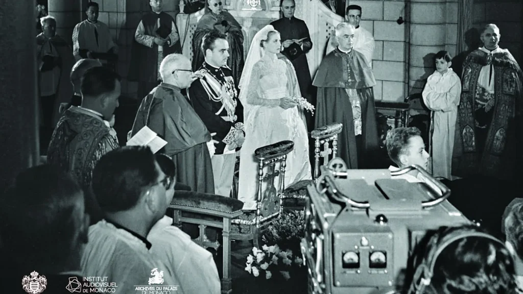 Monaco : le film du mariage de Grace Kelly, retrouvé dans des cartons, ressort en 4K