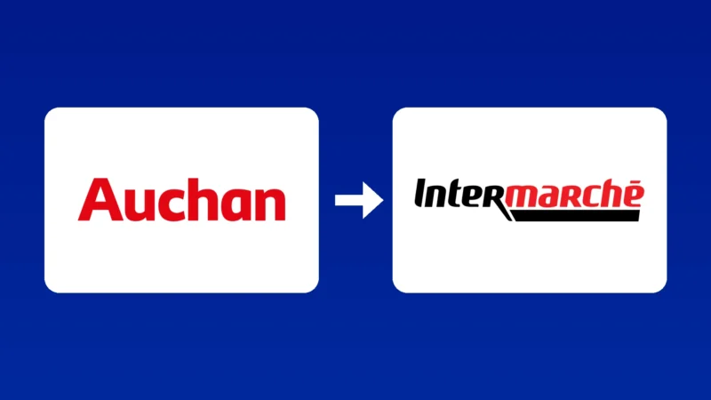 Où Auchan devient Intermarché dans les Alpes-Maritimes ?